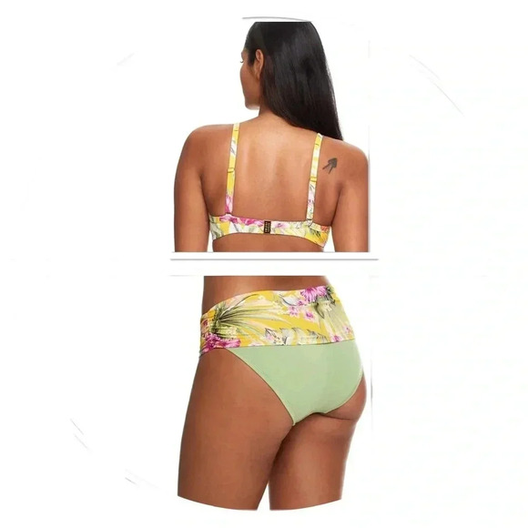 BLEU ROD BEATTIE Paradiso Tie-Front Bikini Top and Bikini Bottom - Picture 3 of 15